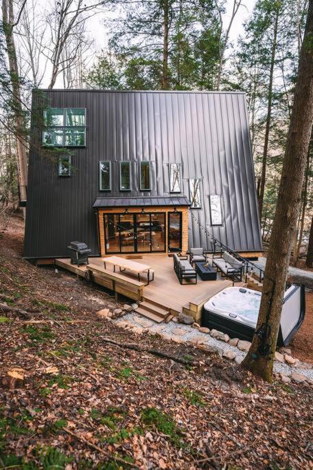 Dunlap Hollow A-Frame Rockbridge Exterior foto