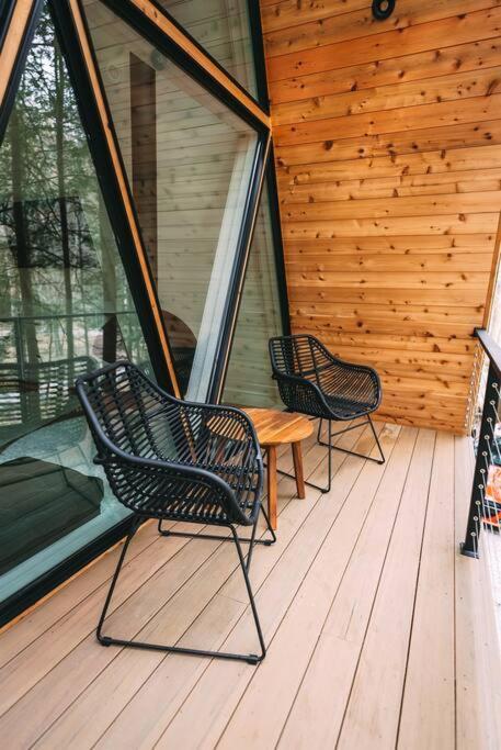 Dunlap Hollow A-Frame Rockbridge Exterior foto
